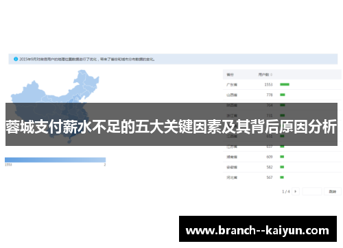 蓉城支付薪水不足的五大关键因素及其背后原因分析